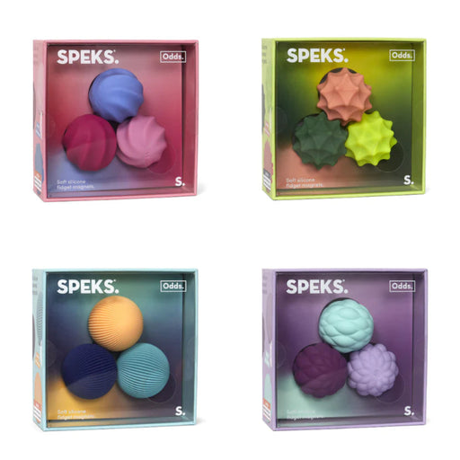 The Speks Odds Vivid Asst. delivers a calming sensory experience with bright colors and satisfying tactile feedback. 