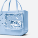 Original Bogg Bag in Blue Skies – large light blue waterproof tote with perforated sides, dual handles and two clear insert bags, ideal for beach, travel, or daily use.