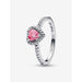 Pandora - Pink heart ring - Silver ring - Promise ring - Pandora rings - Pandora jewelry - gifts for her - giftshop - Pandora near me 