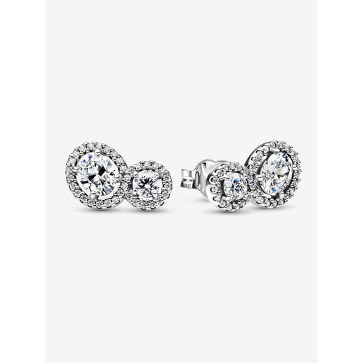 Pandora - Embracing Halo Stud Earrings - Pandora earrings - Pandora near me - stud earrings 