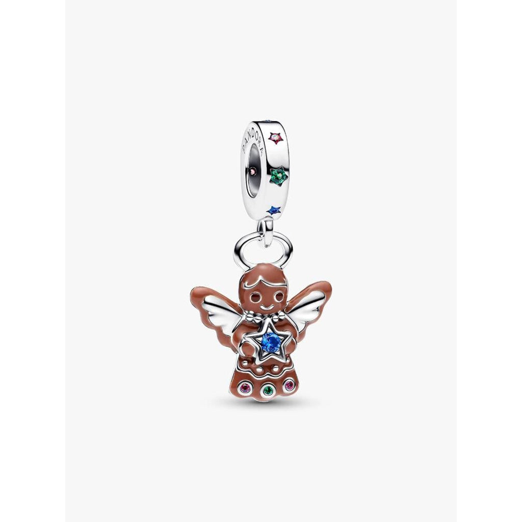Pandora Gingerbread Angel Dangle Charm - Annies Hallmark Pandora Gingerbread Angel Dangle Charm - Annies Hallmark
