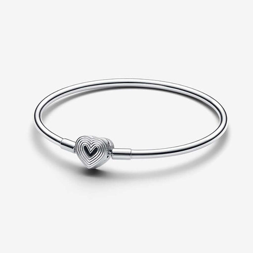 Pandora - Radiating Heart Clasp - Bangle - Bracelet - Pandora bracelet - charm bracelet - Pandora near me