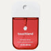 Touchland Cranberry Fizz Power Mist hand sanitizer in a red bottle with a white spray top, 1 fl oz (30 mL).