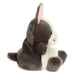 Palm Pals Beau French Bulldog plush side view highlighting compact palm-sized design