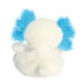 Back view of Palm Pals Fia Sheltie plush highlighting fluffy tail and soft texture