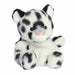 Palm Pals Kaia Snow Leopard stuffed animal angled front view