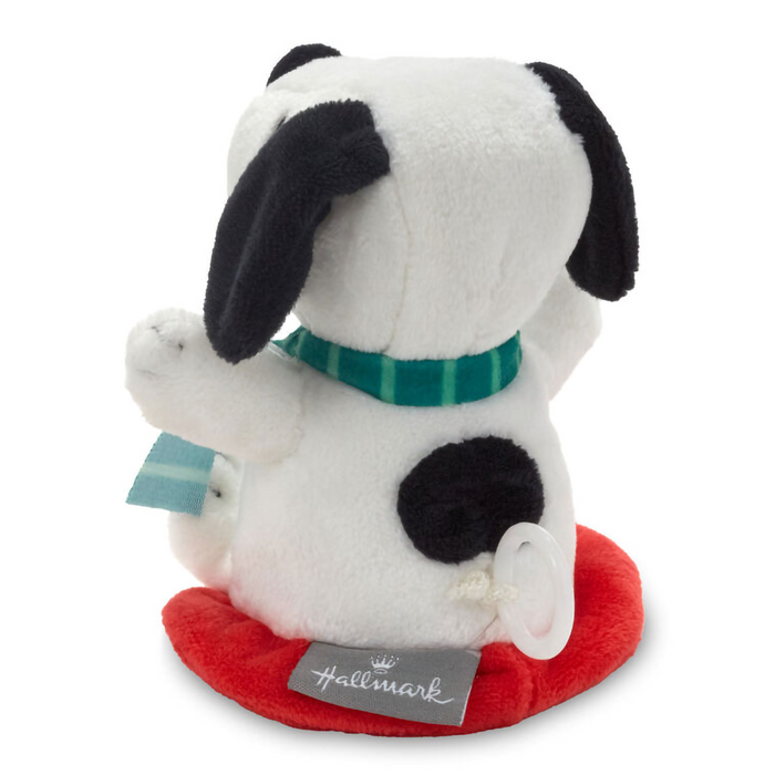 Hallmark : Peanuts® Zip-Along Snoopy on Red Disc Plush Toy