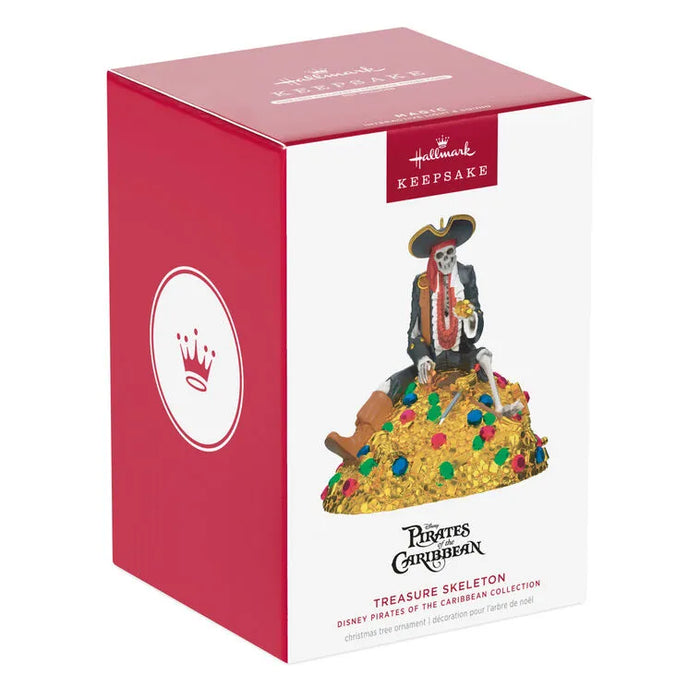 Hallmark : 2026 Keepsake Treasure Skeleton Disney Pirates of the Caribbean Collection (323)