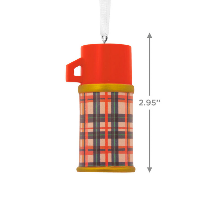 Hallmark : Plaid Drink Vessel Hallmark Ornament