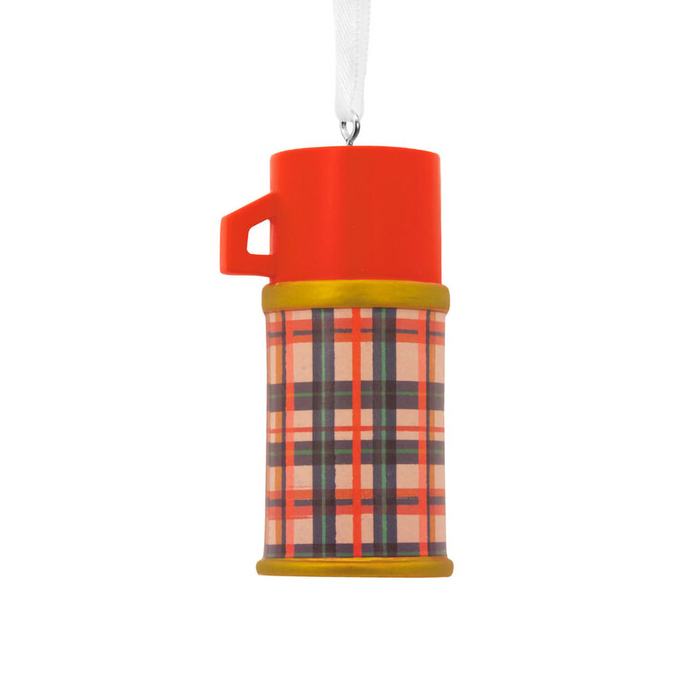 Hallmark : Plaid Drink Vessel Hallmark Ornament