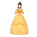 Front view of 2026 Hallmark Belle ornament holding silver mirror with engraved H monogram