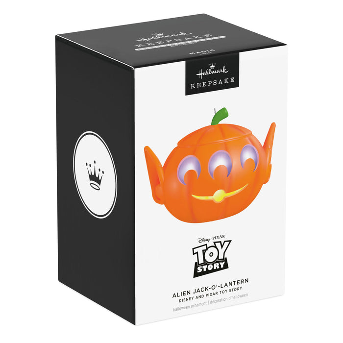Hallmark : 2026 Keepsake Alien Jack-o'-Lantern Disney and Pixar Toy Story (394)
