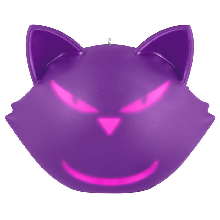 Hallmark : 2026 Keepsake Halloween Cat-itude Ornament With Light and Sound (398)