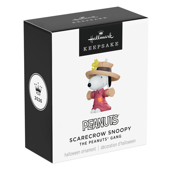 Hallmark : 2026 Keepsake Scarecrow Snoopy The PEANUTS® Gang (405)