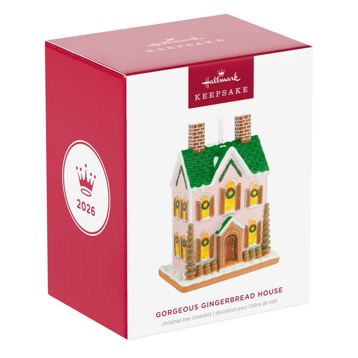 Hallmark : 2026 Keepsake Gorgeous Gingerbread House (132)