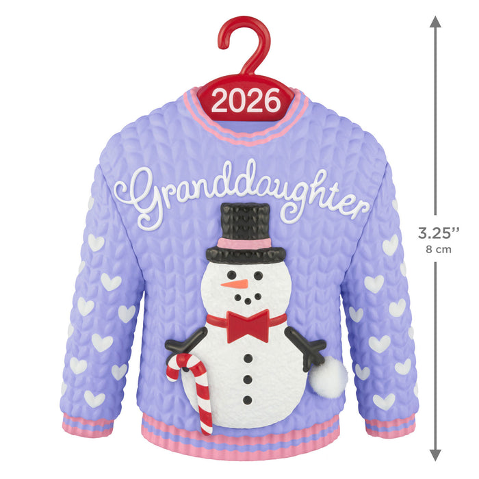 Hallmark : 2026 Keepsake Granddaughter (134)