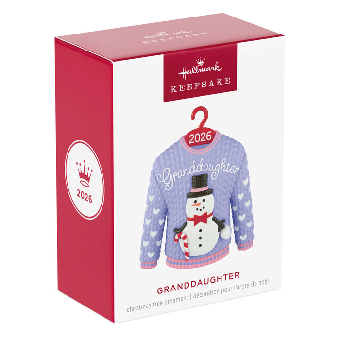 Hallmark : 2026 Keepsake Granddaughter (134)