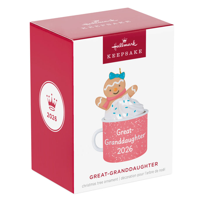 Hallmark : 2026 Keepsake Great-Granddaughter (136)