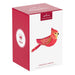 Hallmark 2026 Keepsake Cardinal Ornament box with gold swirls and red bird illustration