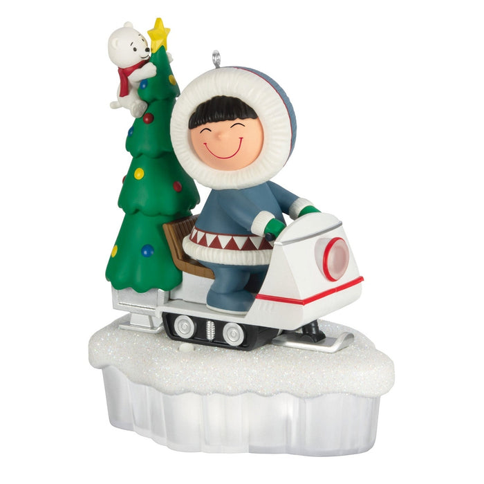 Hallmark : 2026 Keepsake Frosty Friends Tree Delivery Ornament With Light (324)