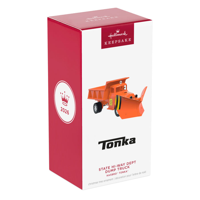 Hallmark : 2026 Keepsake State Hi-Way Dept Dump Truck Hasbro® Tonka® (286)