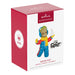 Hallmark Keepsake Christmas ornament packaging featuring a character in a snow day outfit.