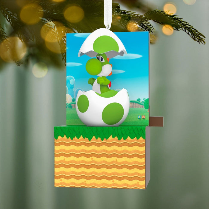 Hallmark : 2026 Keepsake Nintendo Super Mario™ It's Yoshi! Ornament With Sound and Motion(163)