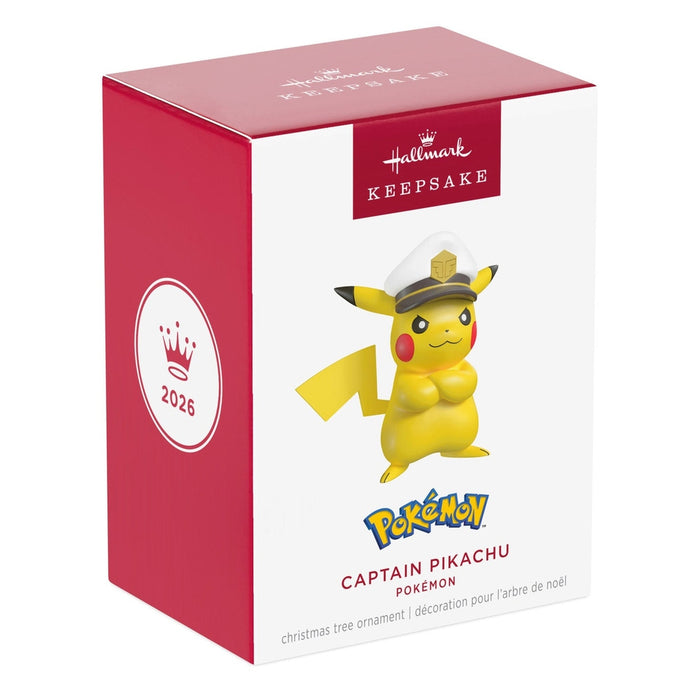 Hallmark : 2026 Keepsake Captain Pikachu Pokémon (61)