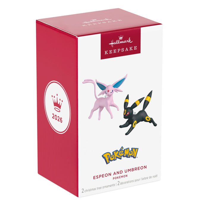 Hallmark : 2026 Keepsake Espeon and Umbreon Pokémon (105)