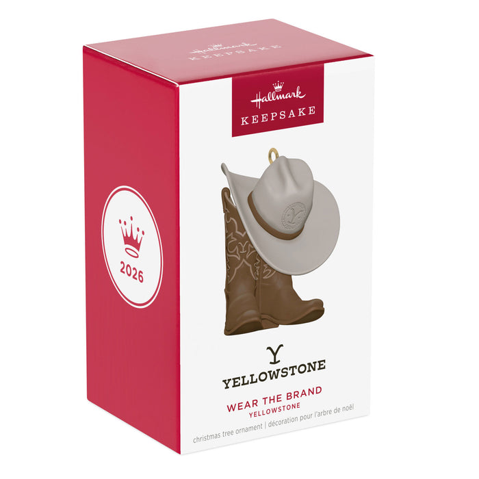 Hallmark : 2026 Keepsake Wear the Brand Yellowstone (334)