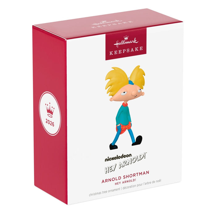 Front of 2026 Hey Arnold! Hallmark Keepsake box packaging