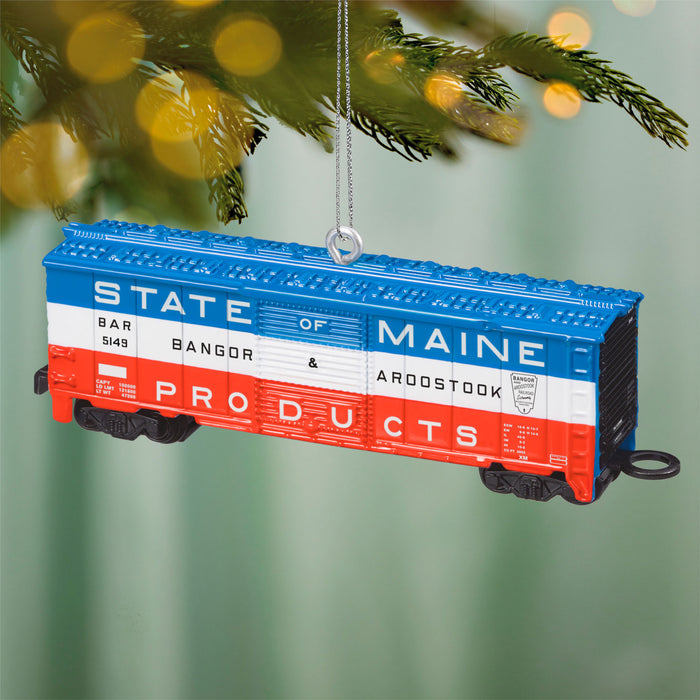 Hallmark : 2026 Keepsake LIONEL® Bangor & Aroostook State of Maine Boxcar (185)