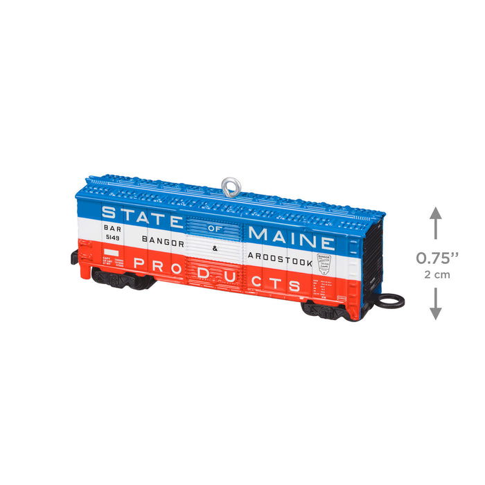 Hallmark : 2026 Keepsake LIONEL® Bangor & Aroostook State of Maine Boxcar (185)