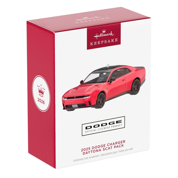 Hallmark : 2026 Keepsake 2025 Dodge Charger Daytona Scat Pack (6)