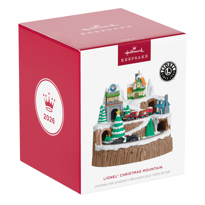 Hallmark : 2026 Keepsake LIONEL® Christmas Mountain (186)