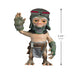 2.25 inch Hallmark Star Wars Anzellan ornament with yellow eyes, red visor accents, and tool belt detail
