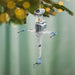 Star Wars B-Wing Fighter ornament front view hanging pine branch