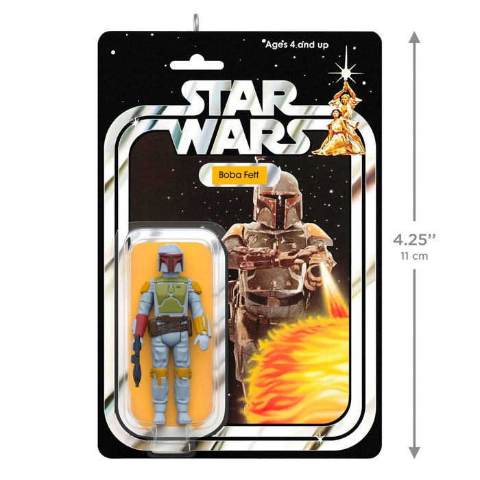 Hallmark : 2026 Keepsake Star Wars™ Boba Fett™ Vintage Figure Ornament (52)