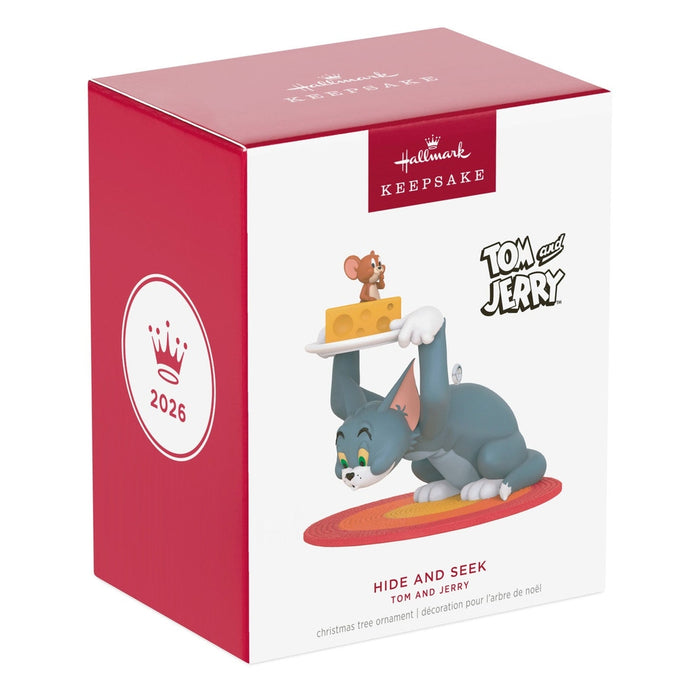 Hallmark : 2026 Keepsake Tom and Jerry™ Hide and Seek Ornament (147)
