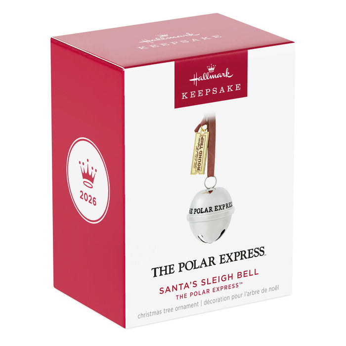 Hallmark : 2026 Keepsake Santa’s Sleigh Bell The Polar Express™ (256)