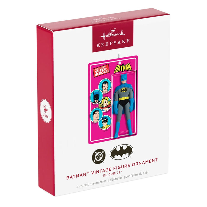 Hallmark : 2026 Keepsake Batman™ Vintage Figure Ornament DC Comics™ (40)
