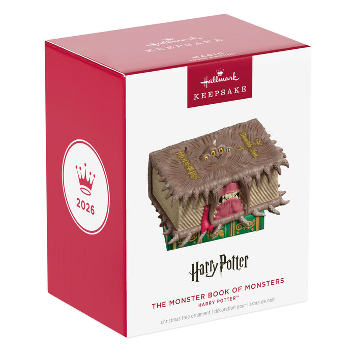 Hallmark : 2026 Keepsake The Monster Book of Monsters Harry Potter™ (308)