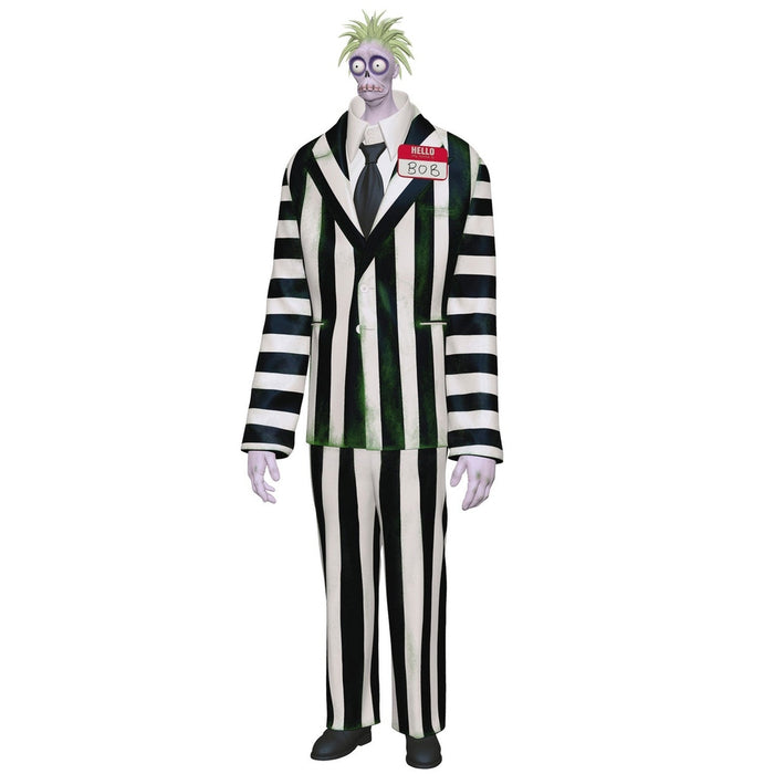 Plastic Bob ornament from Beetlejuice Beetlejuice with Hello Bob name tag