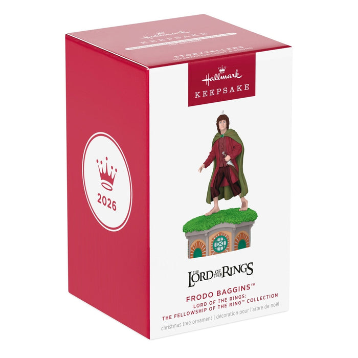 Hallmark : 2026 Keepsake Lord of the Rings: The Fellowship of the Ring™ Collection Frodo Baggins™ Ornament With Light and Sound (117)