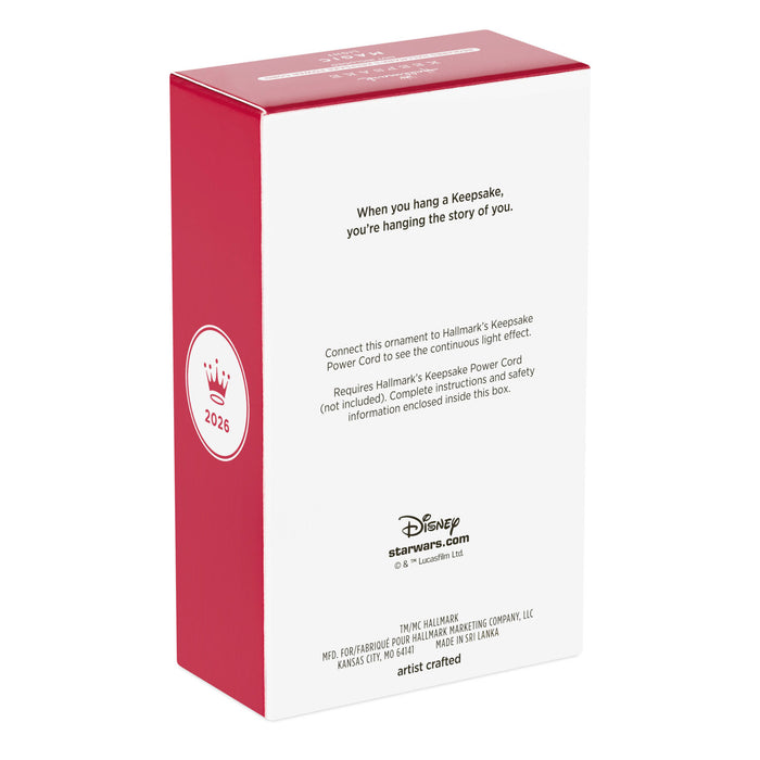 Hallmark : 2026 Keepsake In a Galaxy Far, Far Away…. Star Wars™ (157)