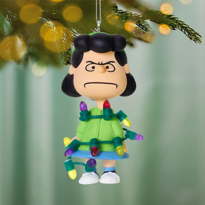 Hallmark : 2026 Keepsake The Peanuts® Gang Lucy's All Tangled Up! Ornament (193)