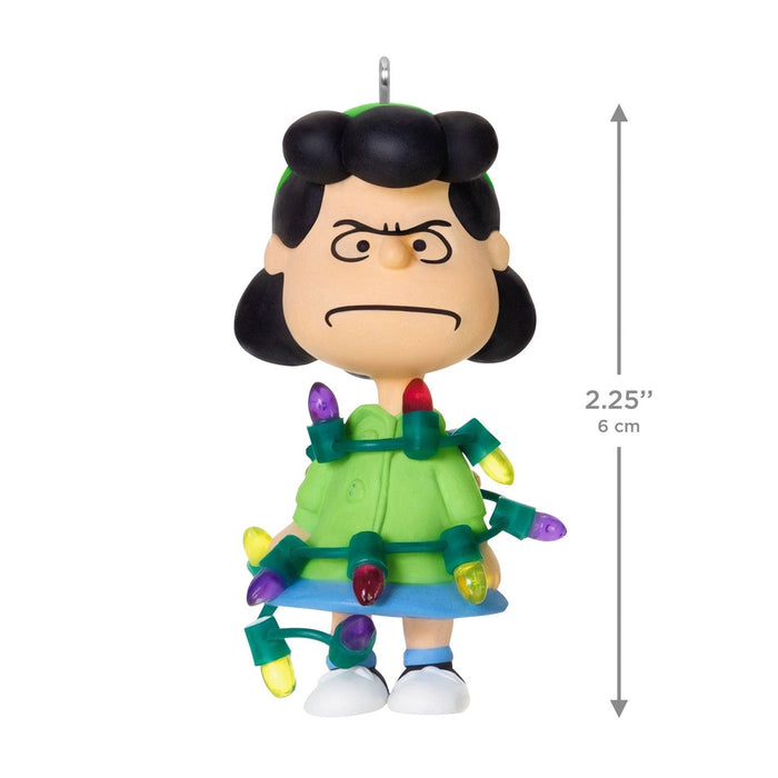 Hallmark : 2026 Keepsake The Peanuts® Gang Lucy's All Tangled Up! Ornament (193)