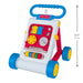 2026 Hallmark Fisher-Price Activity Walker ornament with blue handle, red panels, and colorful bead roller