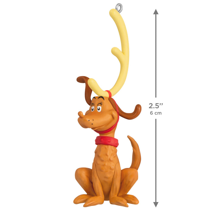Hallmark : 2026 Keepsake Max the Reindeer Dog Dr. Seuss's How the Grinch Stole Christmas!™ (196)