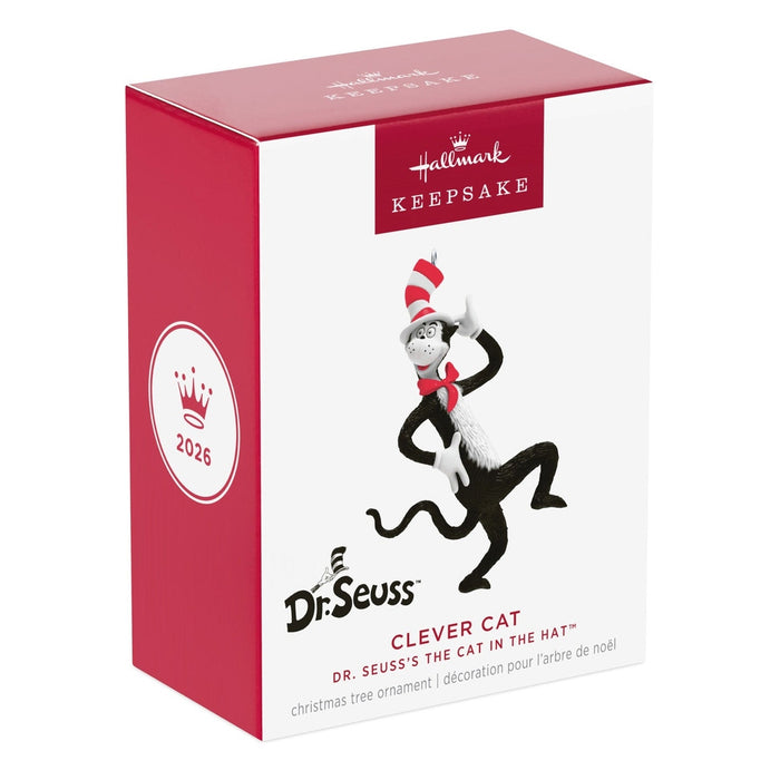 Hallmark : 2026 Keepsake Dr. Seuss's The Cat in the Hat™ Clever Cat Ornament (70)